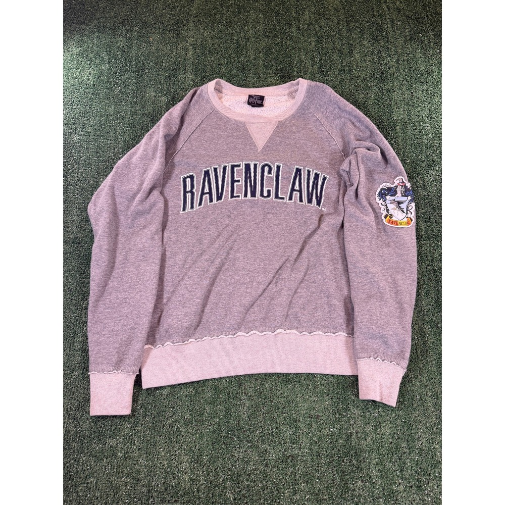 Harry Potter Universal Studios Gray Ravenclaw Crewneck Sweatshirt Size M